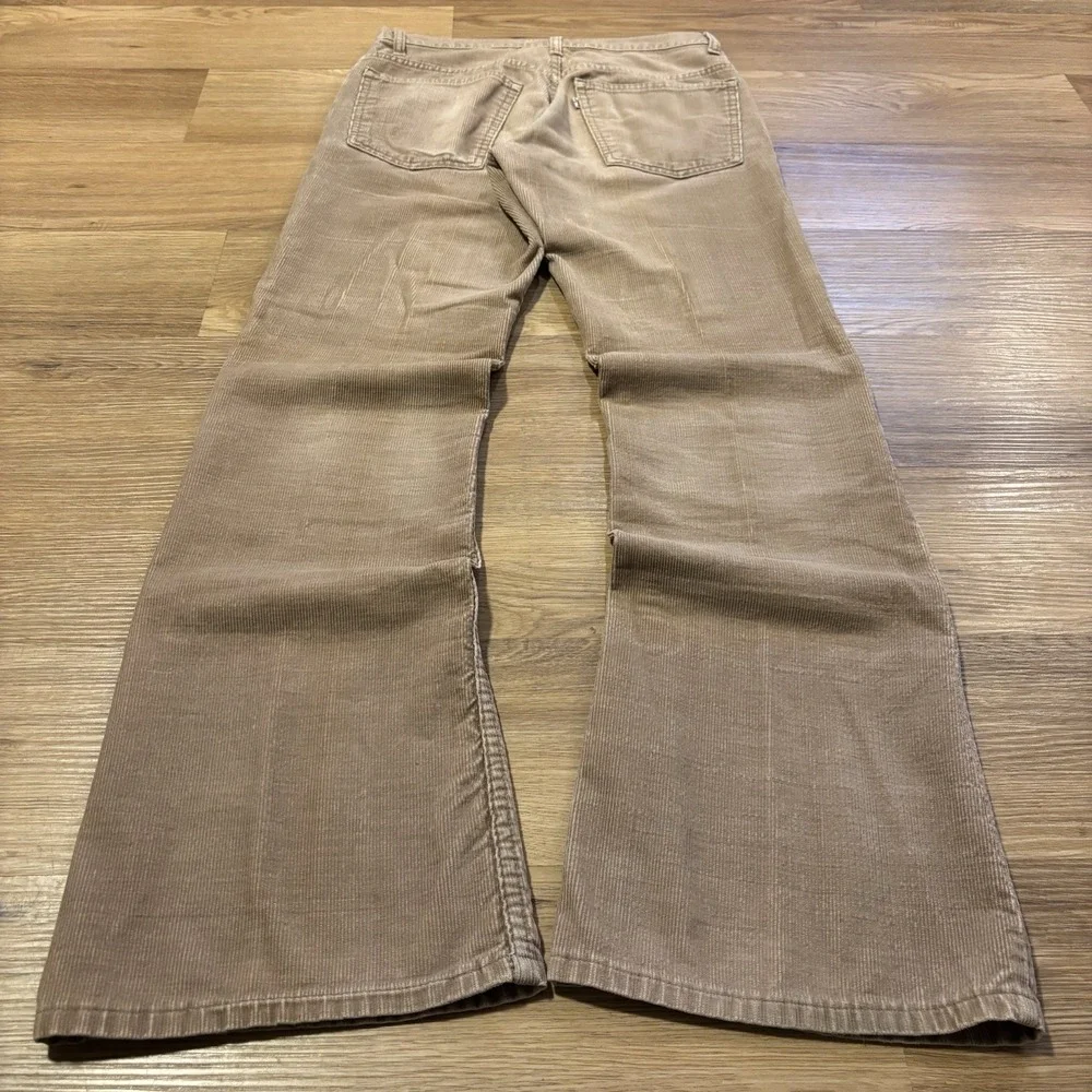 VTG 1978 Levi's 646 Corduroy Pants *28x32 Bell Bottom Flare White Tab Faded 70s